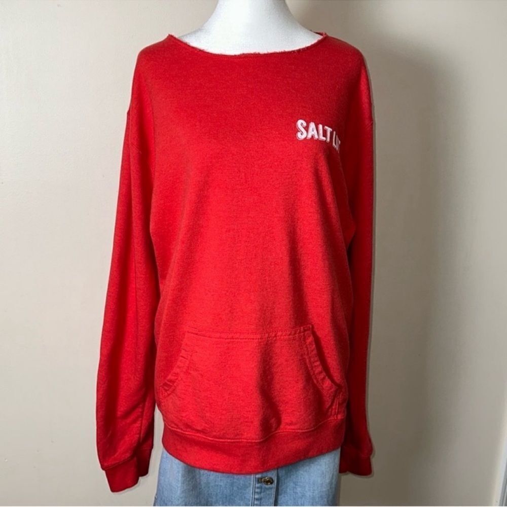 Salt Life XL Crew French Terry Cloth Interior Cotton Blend Pullover Sweatshirt